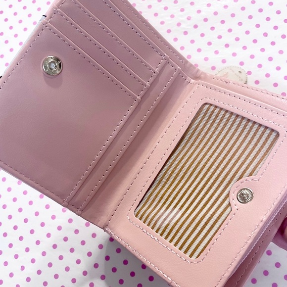 Cute Pink Kitty Cat Wallet - Kawaii Bifold Wallet - Picture 2 of 6